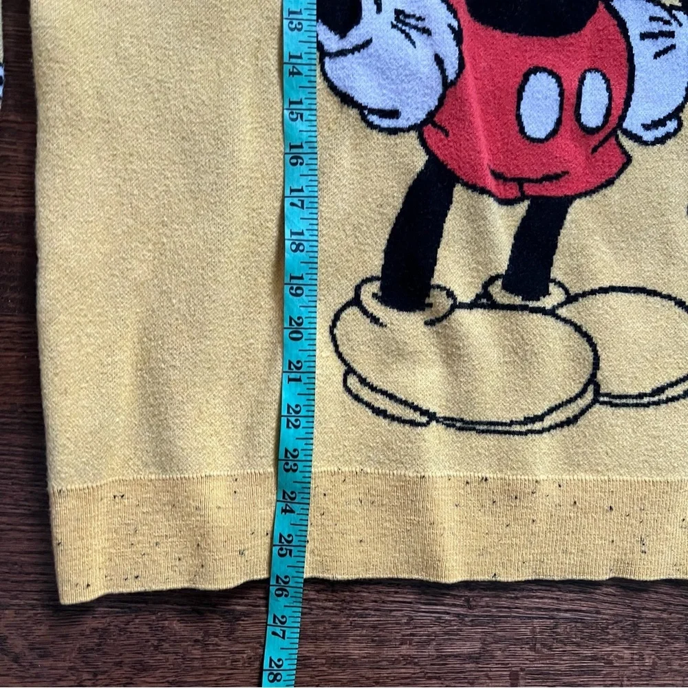 Disney size 2X yellow Mickey Mouse sweater